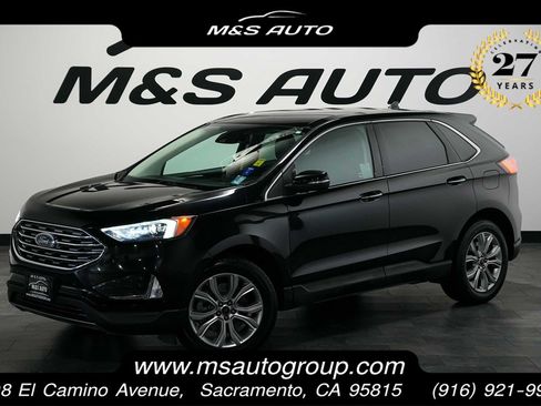 Used 2023 Ford Edge Titanium w/ Cargo Accessory Package AWD/4WD image 1