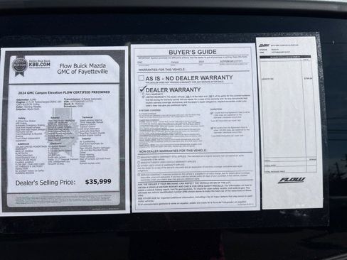 Used 2024 GMC Canyon Elevation w/ Convenience Package image 33