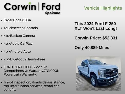 Used 2024 Ford F250 XLT image 7