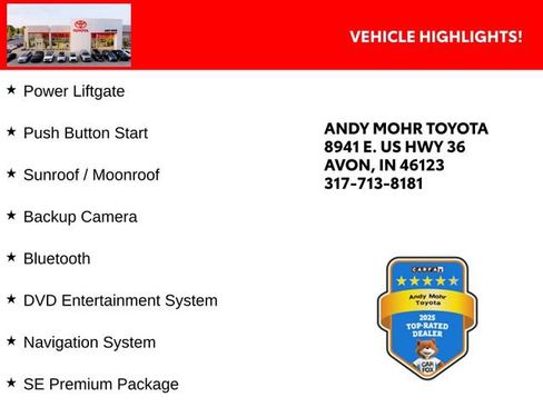 Used 2015 Toyota Sienna SE Premium FWD image 2