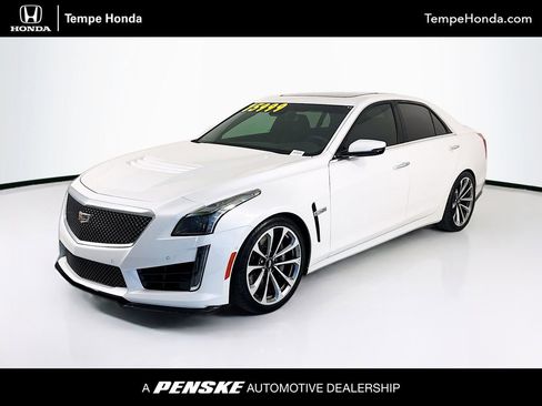Used 2018 Cadillac CTS V w/ Luxury Package RWD image 1