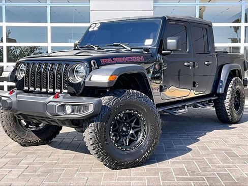 Used 2022 Jeep Gladiator Rubicon w/ LED Lighting Group AWD/4WD image 1