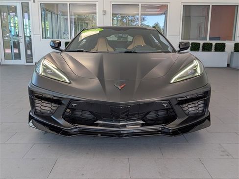 Used 2022 Chevrolet Corvette Stingray Preferred Cpe w/ Chrome Exterior Badge Package image 2