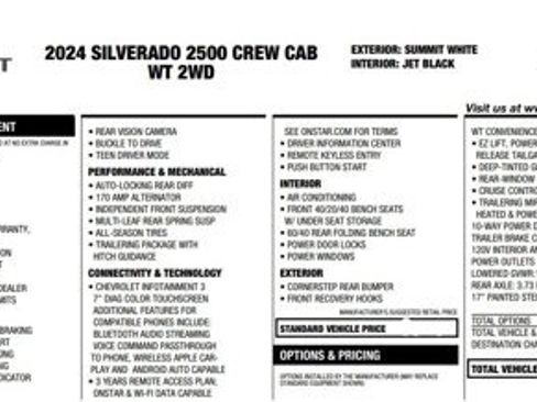Used 2024 Chevrolet Silverado 2500 W/T w/ WT Convenience Package image 2