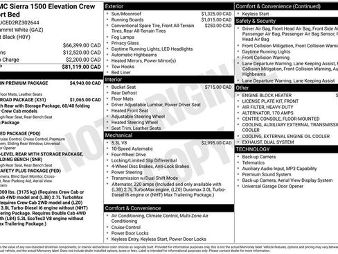 Certified 2024 GMC Sierra 1500 Elevation w/ Elevation Premium Package AWD/4WD image 39