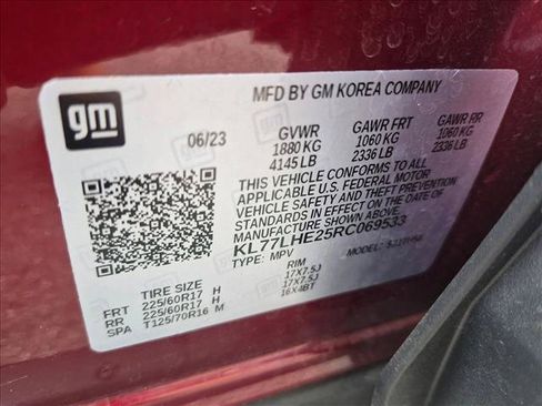 Used 2024 Chevrolet Trax LT w/ Driver Confidence Package FWD image 16