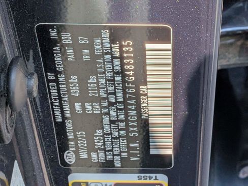 Used 2015 Kia Optima LX w/ LX Convenience Plus Package FWD image 56