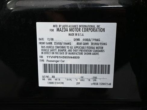 Used 2009 MAZDA MAZDA6 i Sport image 41