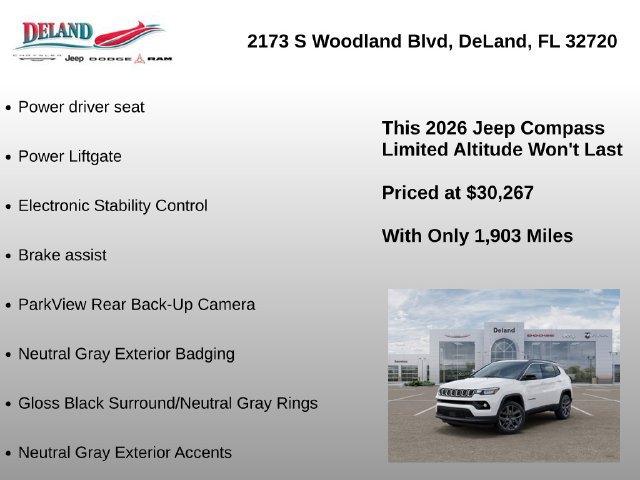 New 2026 Jeep Compass Limited AWD/4WD image 22