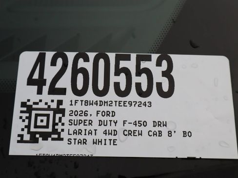 New 2026 Ford F450 Lariat w/ Lariat Ultimate Package AWD/4WD image 45