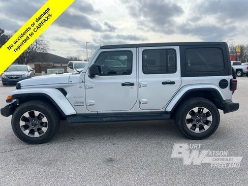 Used 2023 Jeep Wrangler Unlimited Sahara w/ LED Lighting Group AWD/4WD image 4