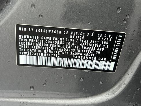 Used 2017 Volkswagen Jetta S image 22