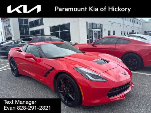 Used 2016 Chevrolet Corvette Stingray Coupe w/ 2LT Preferred Equipment Group RWD image 3