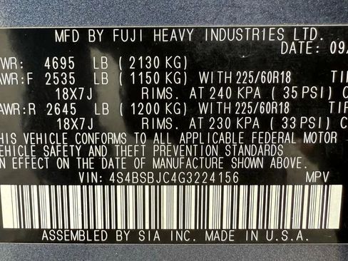 Used 2016 Subaru Outback 2.5i Limited w/ Popular Package #4 image 49