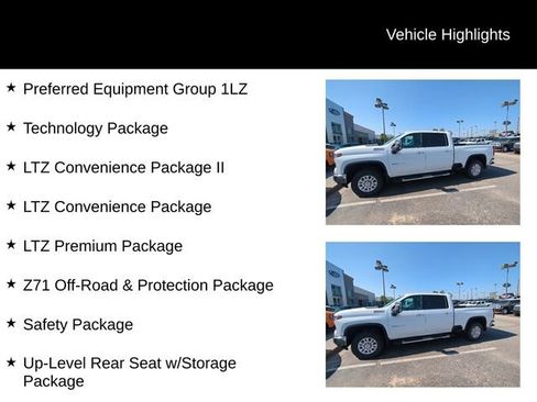 Used 2024 Chevrolet Silverado 2500 LTZ w/ LTZ Premium Package AWD/4WD image 8