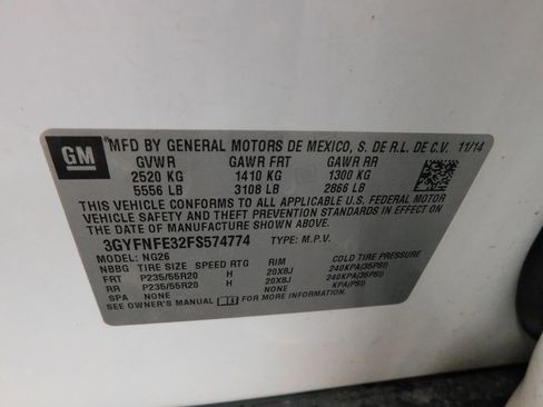 Used 2015 Cadillac SRX Performance w/ Driver Awareness Package image 32