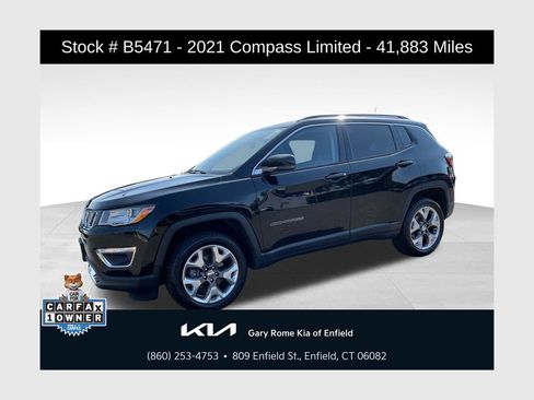 Used 2021 Jeep Compass Limited AWD/4WD image 1