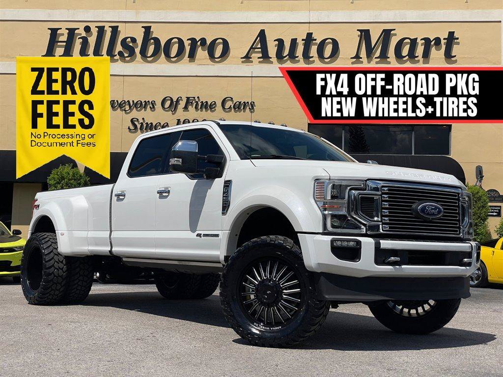 Used 2020 Ford F450 Platinum w/ FX4 Off-Road Package AWD/4WD image 1