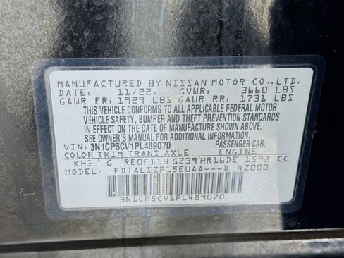 Used 2023 Nissan Kicks SV FWD image 37