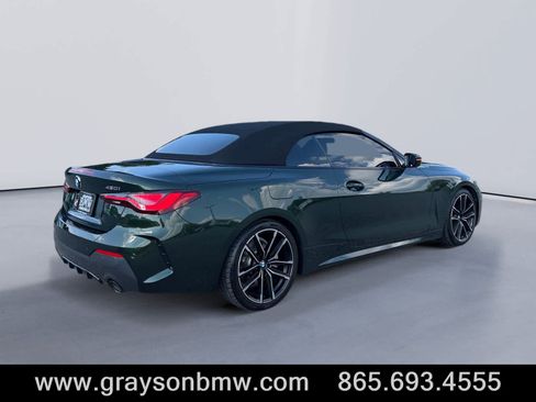 Used 2022 BMW 430i Convertible w/ M Sport Package RWD image 3