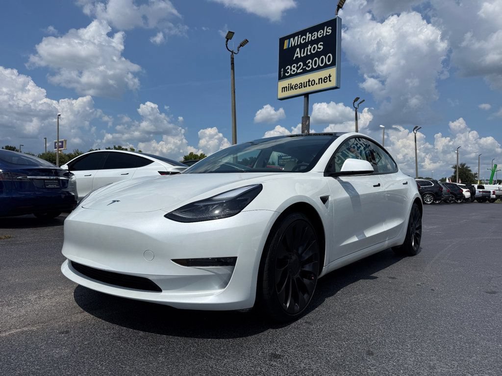 Used 2023 Tesla Model 3 Performance AWD/4WD image 1