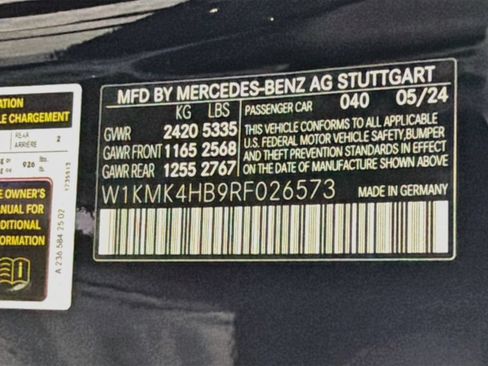 Used 2024 Mercedes-Benz CLE 300 4MATIC Cabriolet image 44