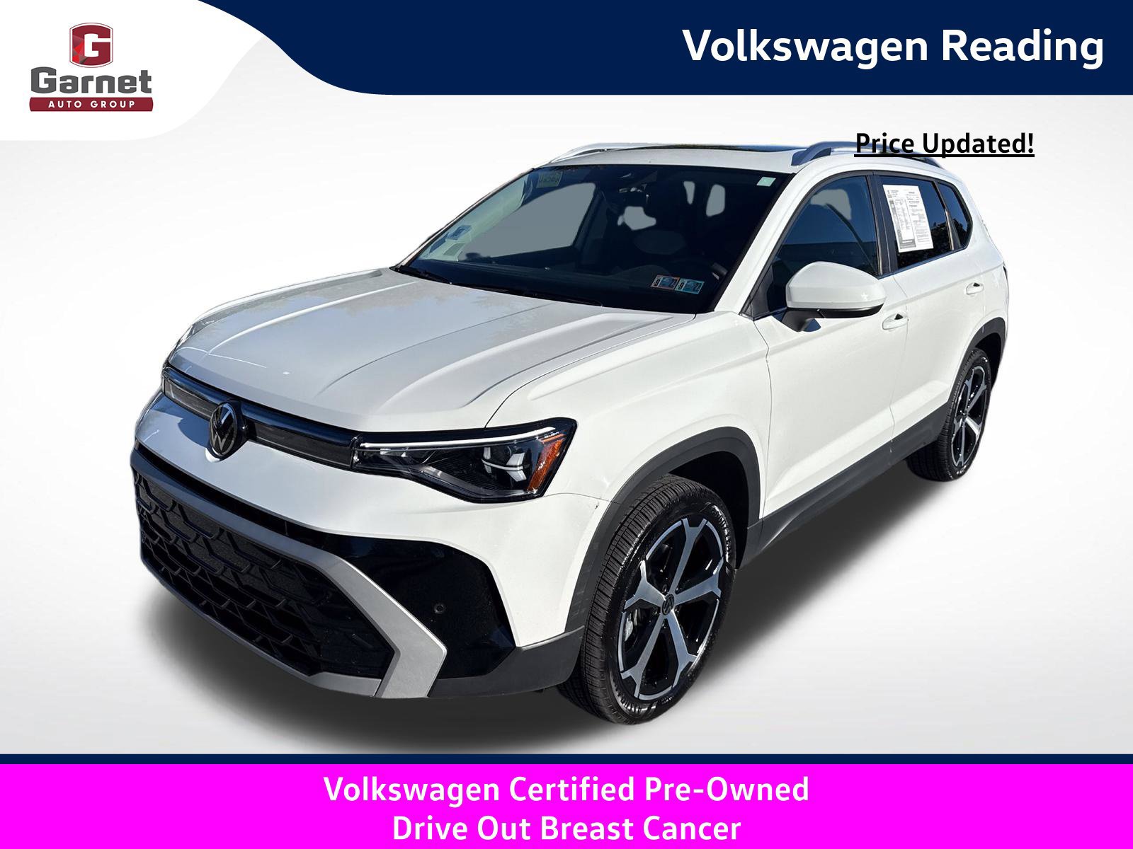 Certified 2025 Volkswagen Taos SEL AWD/4WD 360° Tour