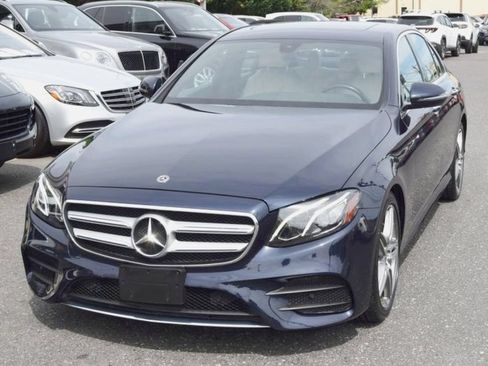 Used 2019 Mercedes-Benz E 450 4MATIC Sedan w/ Premium Package image 1