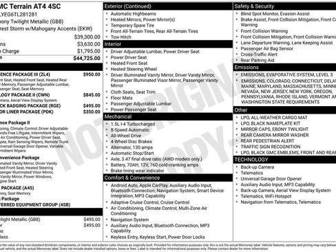 New 2026 GMC Terrain AT4 w/ Convenience Package III image 16