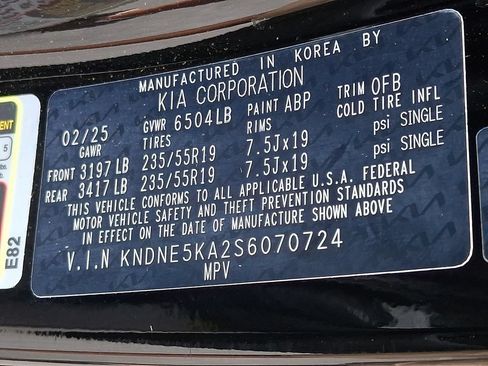 Certified 2025 Kia Carnival SX Prestige FWD image 30
