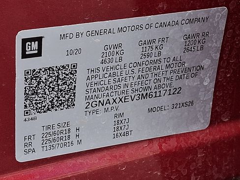 Certified 2021 Chevrolet Equinox Premier AWD/4WD image 27