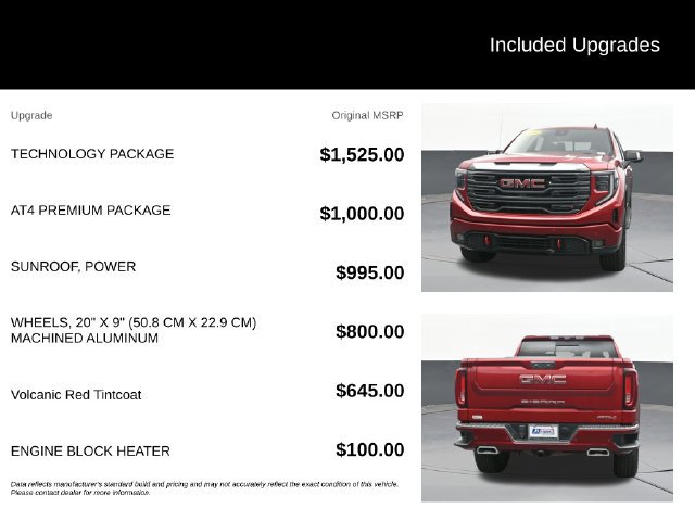 Used 2024 GMC Sierra 1500 AT4 w/ Technology Package AWD/4WD image 9