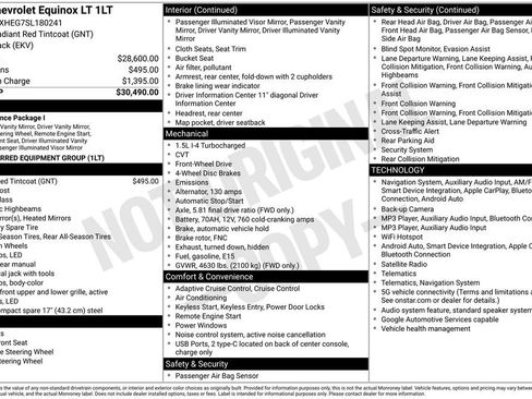 Used 2025 Chevrolet Equinox LT FWD image 6
