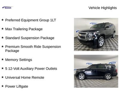Used 2015 Chevrolet Tahoe LT w/ Max Trailering Package