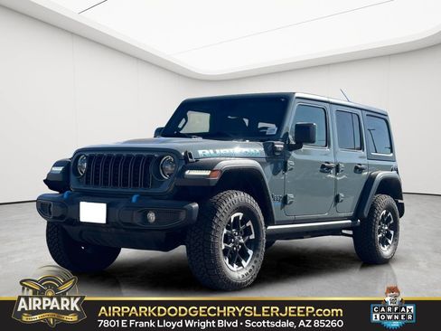 Certified 2024 Jeep Wrangler Unlimited Rubicon 4xe AWD/4WD image 1