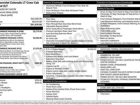 New 2024 Chevrolet Colorado LT w/ LT Convenience Package III image 35