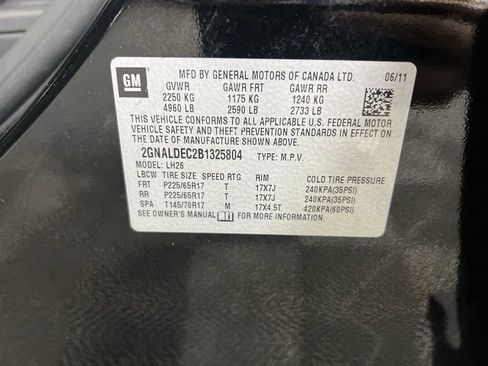 Used 2011 Chevrolet Equinox LT w/ All-Star Package image 31