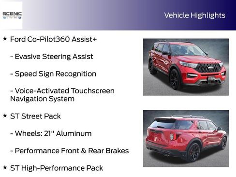 Used 2022 Ford Explorer ST w/ Equipment Group 401A AWD/4WD image 10