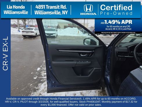 Certified 2023 Honda CR-V EX-L image 11