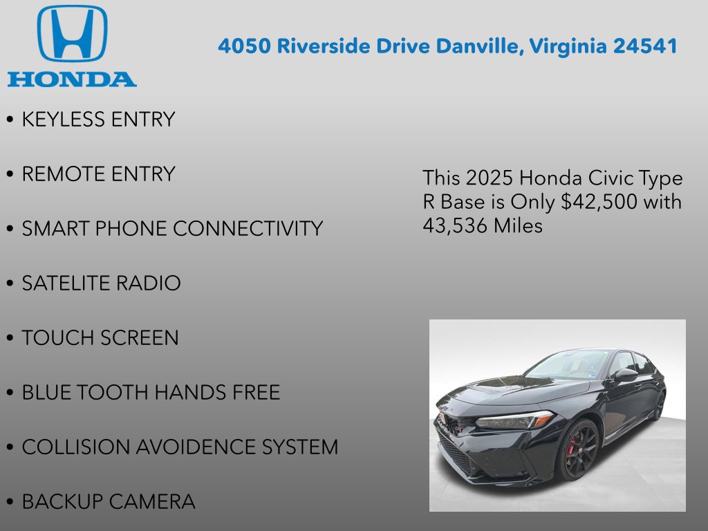 Used 2025 Honda Civic Type R image 7