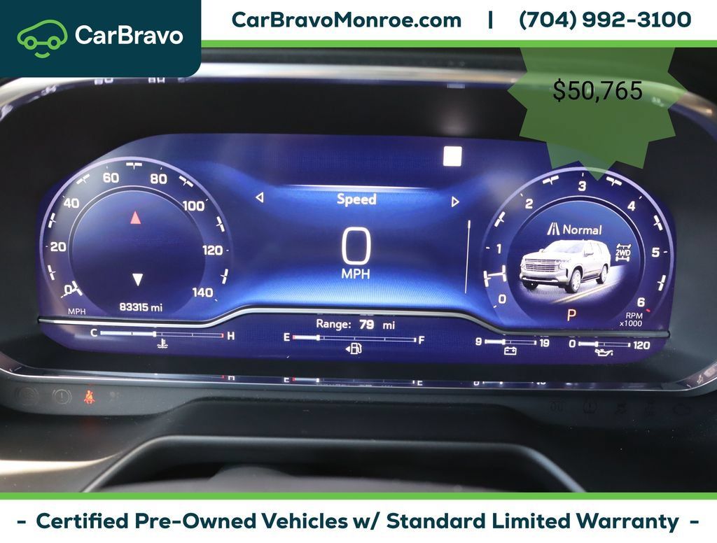 Certified 2022 Chevrolet Tahoe High Country AWD/4WD image 33