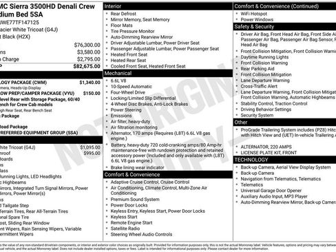 New 2026 GMC Sierra 3500 Denali w/ Technology Package image 4