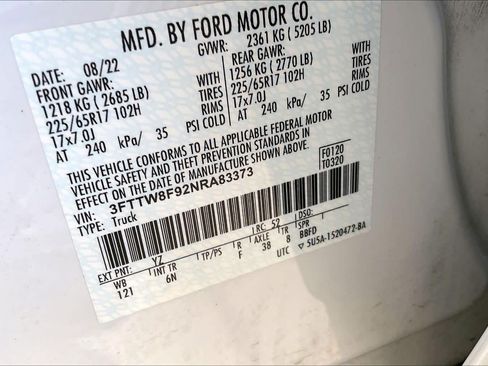 Used 2022 Ford Maverick Lariat w/ Lariat Luxury Package AWD/4WD image 35
