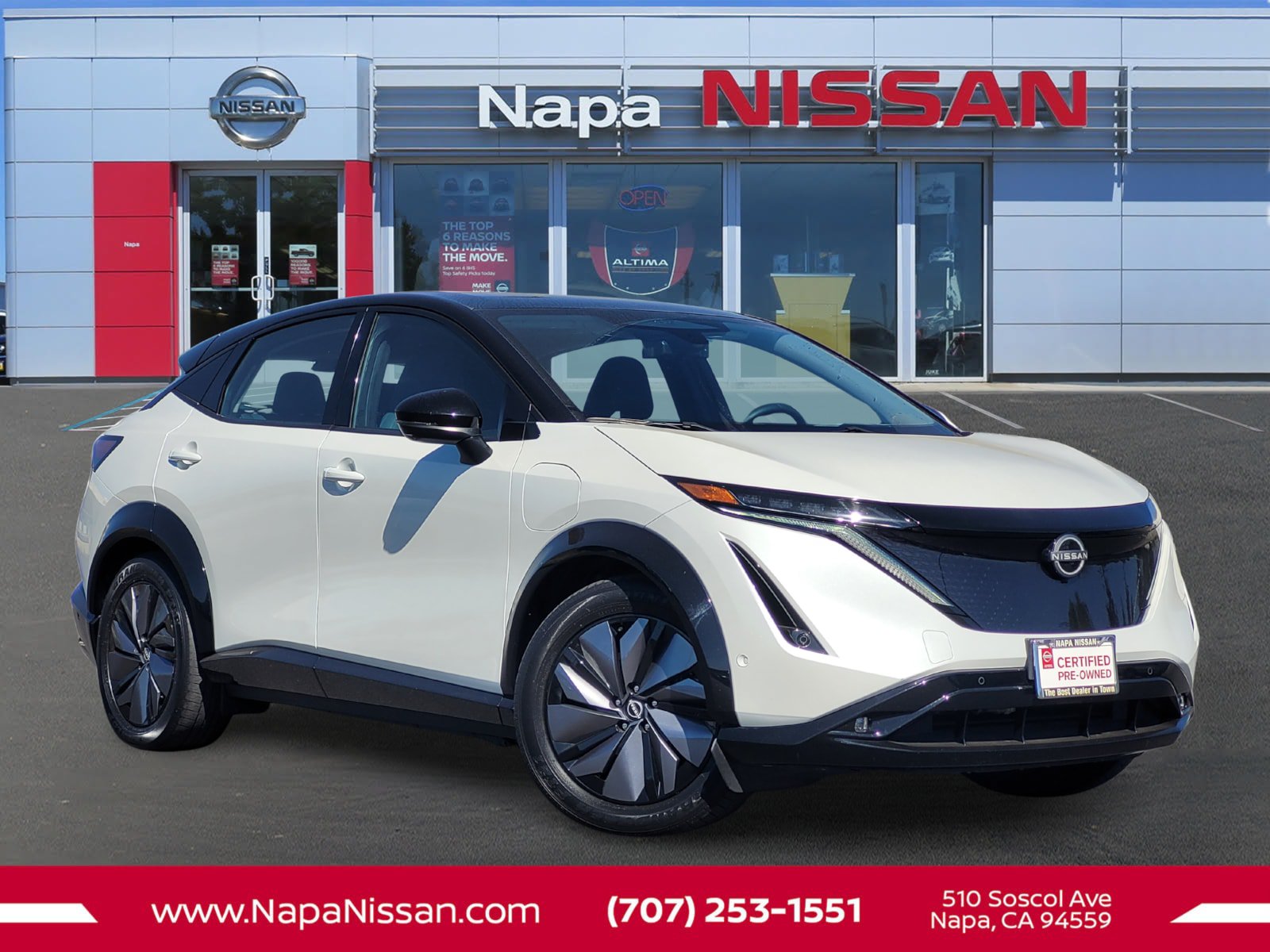 Certified 2023 Nissan Ariya AWD/4WD image 1