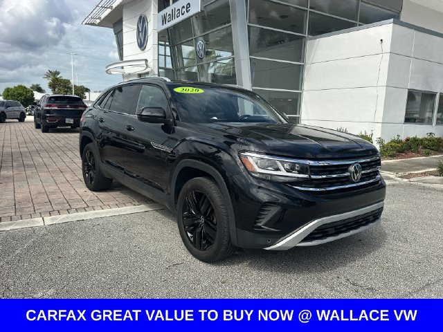 Certified 2020 Volkswagen Atlas Cross Sport SE w/ Panoramic Sunroof Package FWD image 4