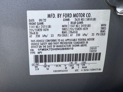 Used 2022 Ford Explorer XLT w/ Equipment Group 202A image 46