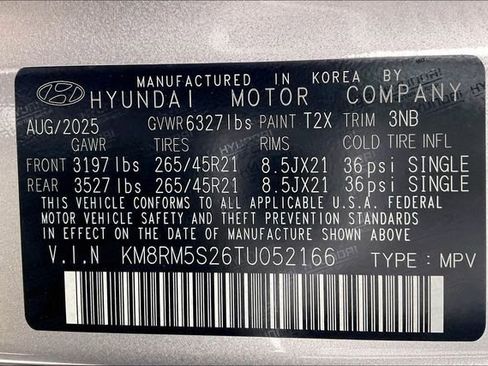 New 2026 Hyundai Palisade Calligraphy image 13