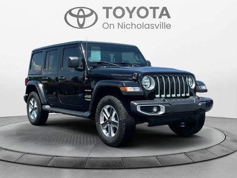 Used 2021 Jeep Wrangler Unlimited Sahara AWD/4WD image 7