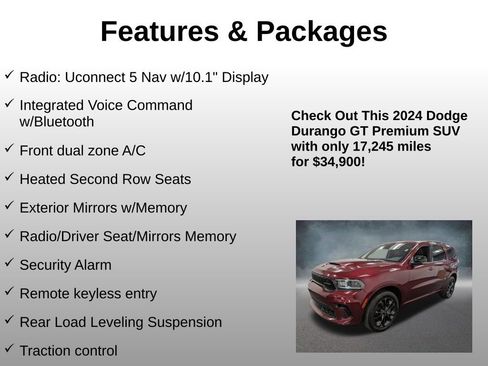 Used 2024 Dodge Durango GT image 8