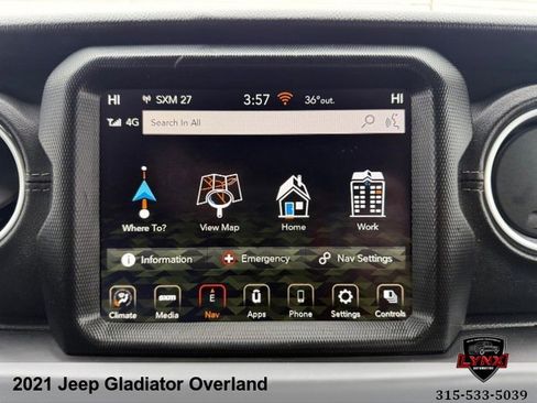 Used 2021 Jeep Gladiator Overland w/ Popular Equipment Package AWD/4WD image 15